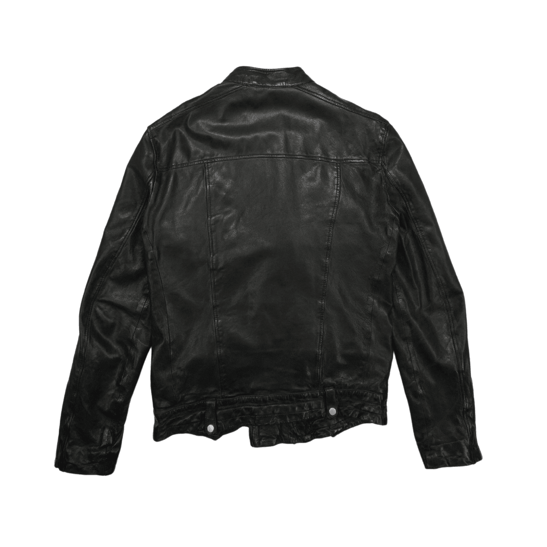 All Saints Leather Jacket - Men's XS