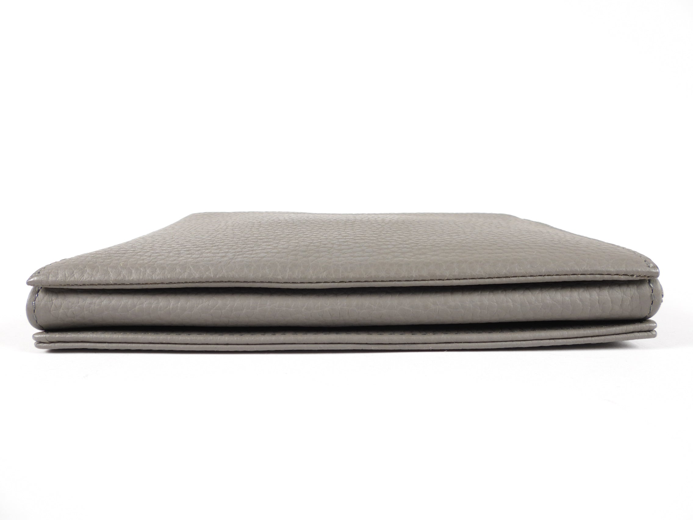 All Saints Grey Small Wallet on Strap Crossbody Bag