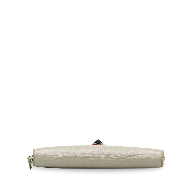 Fendi Flower Leather Long Wallet