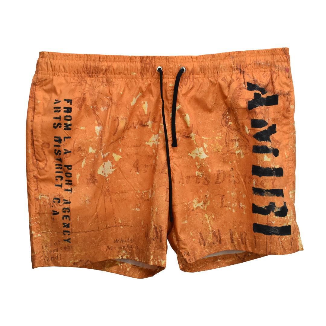Amiri 'Stencil Military' Shorts - Men's XL