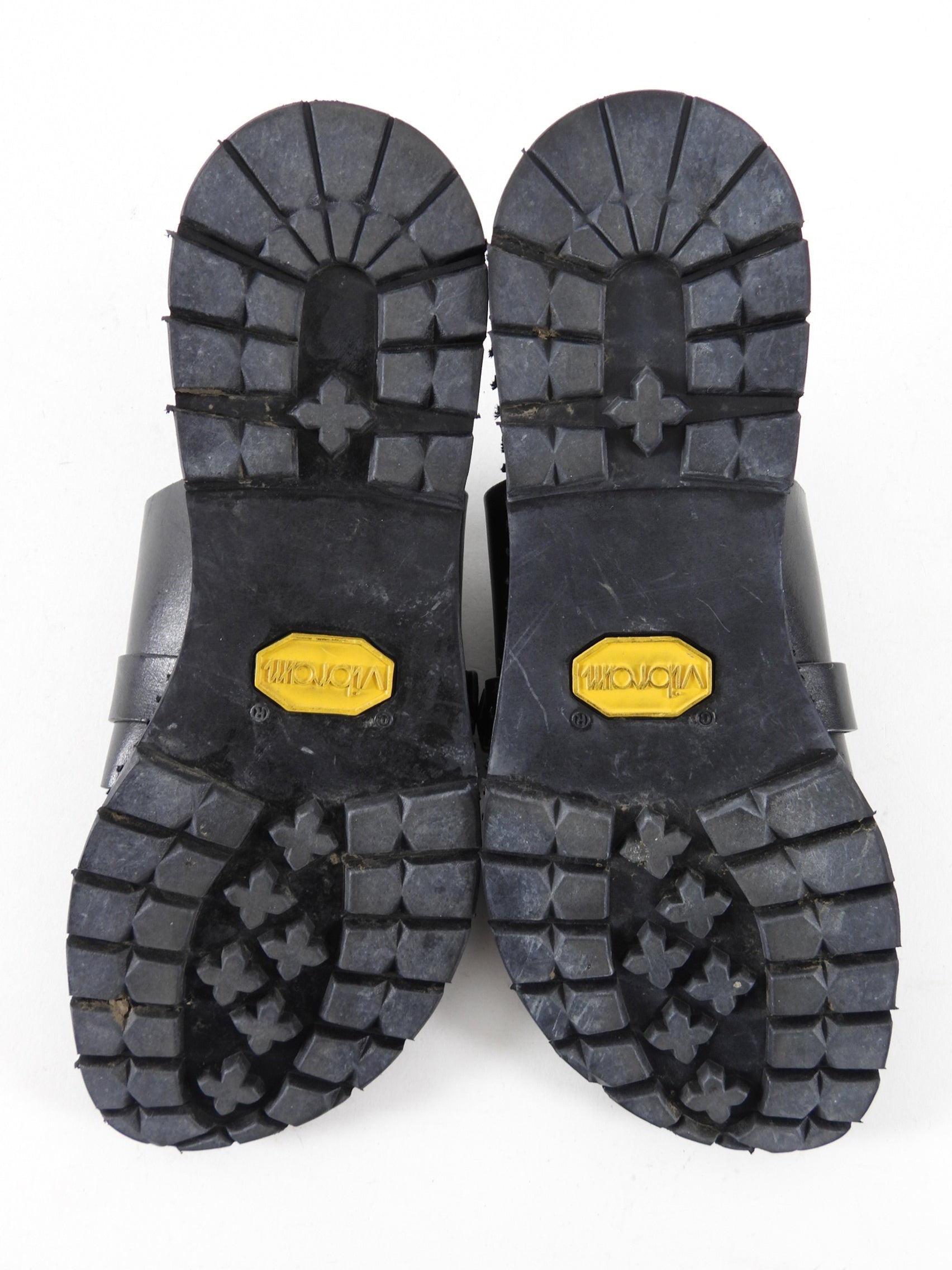 Ann Demeulemeester Black Leather Flat Sandals - 40