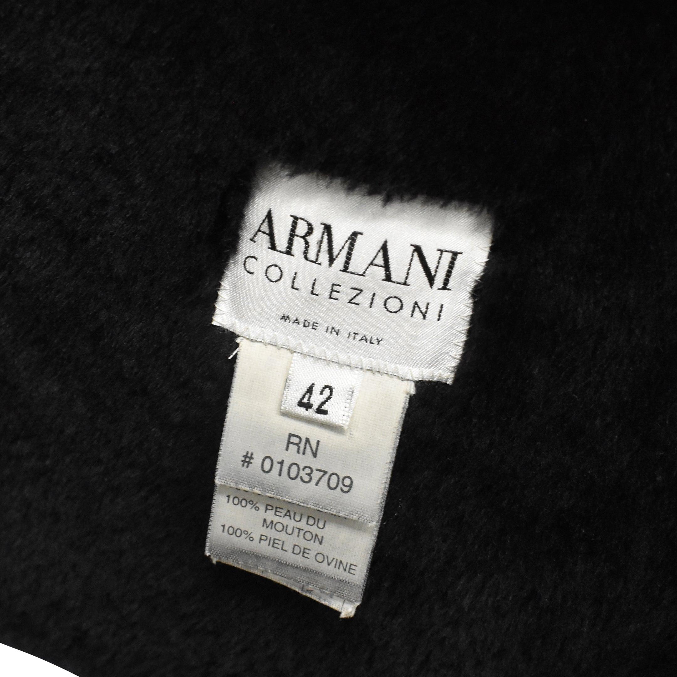 Armani Collezioni Shearling Jacket - Men's L