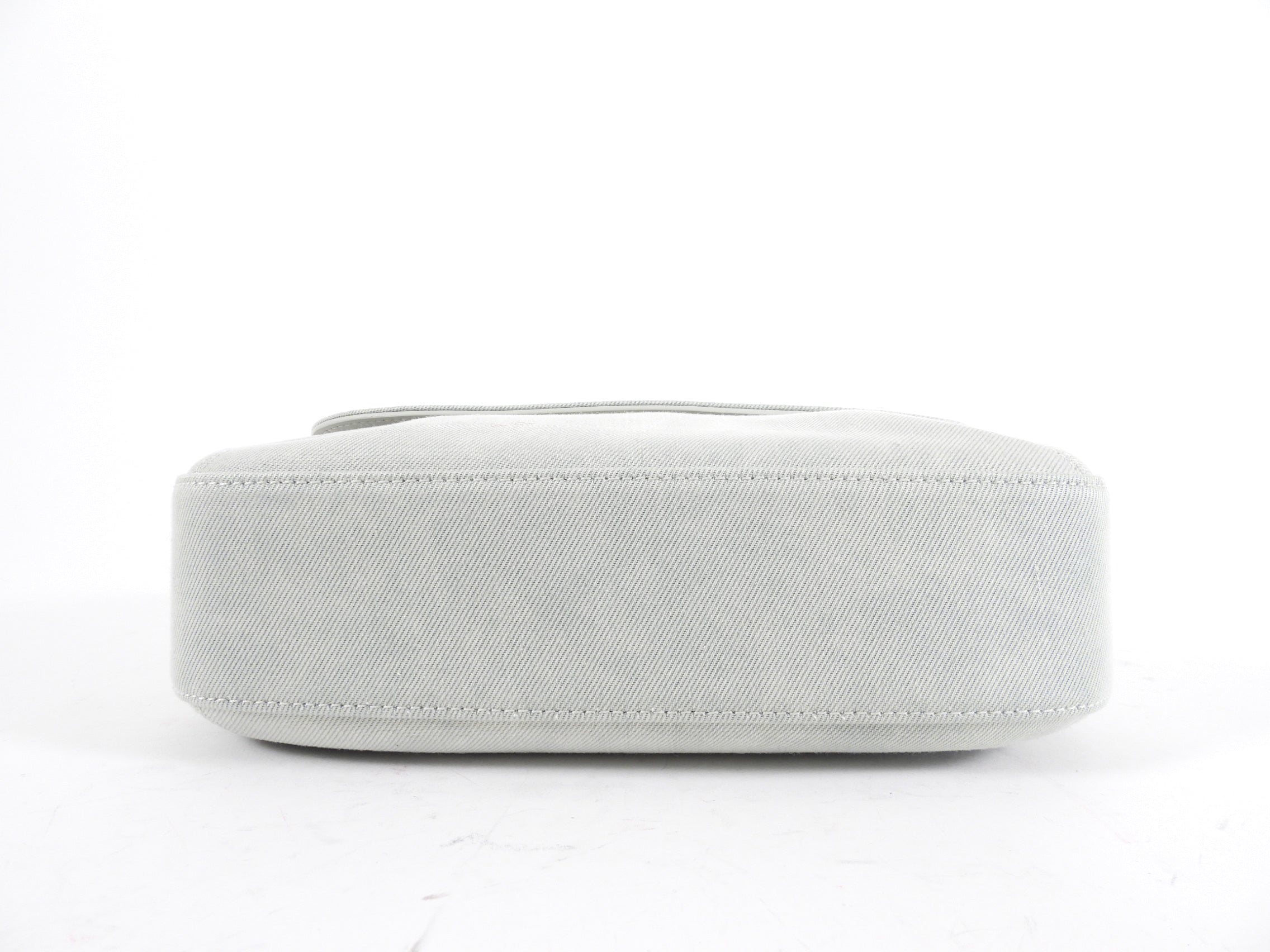 Giorgio Armani La Prima Pale Blue Denim Two-Way Bag