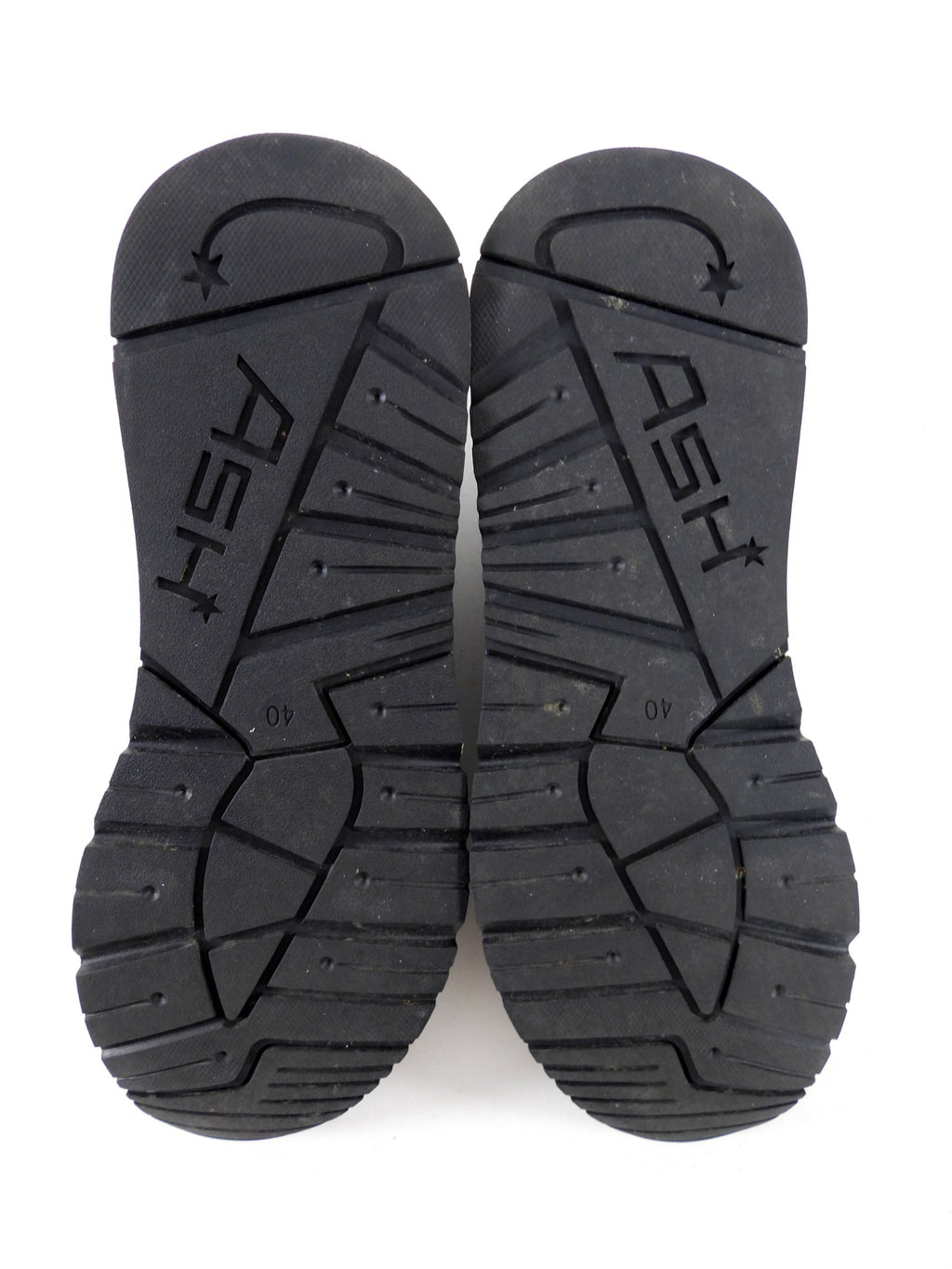 ASH Black Stretch Sock Ankle Sneakers - 40