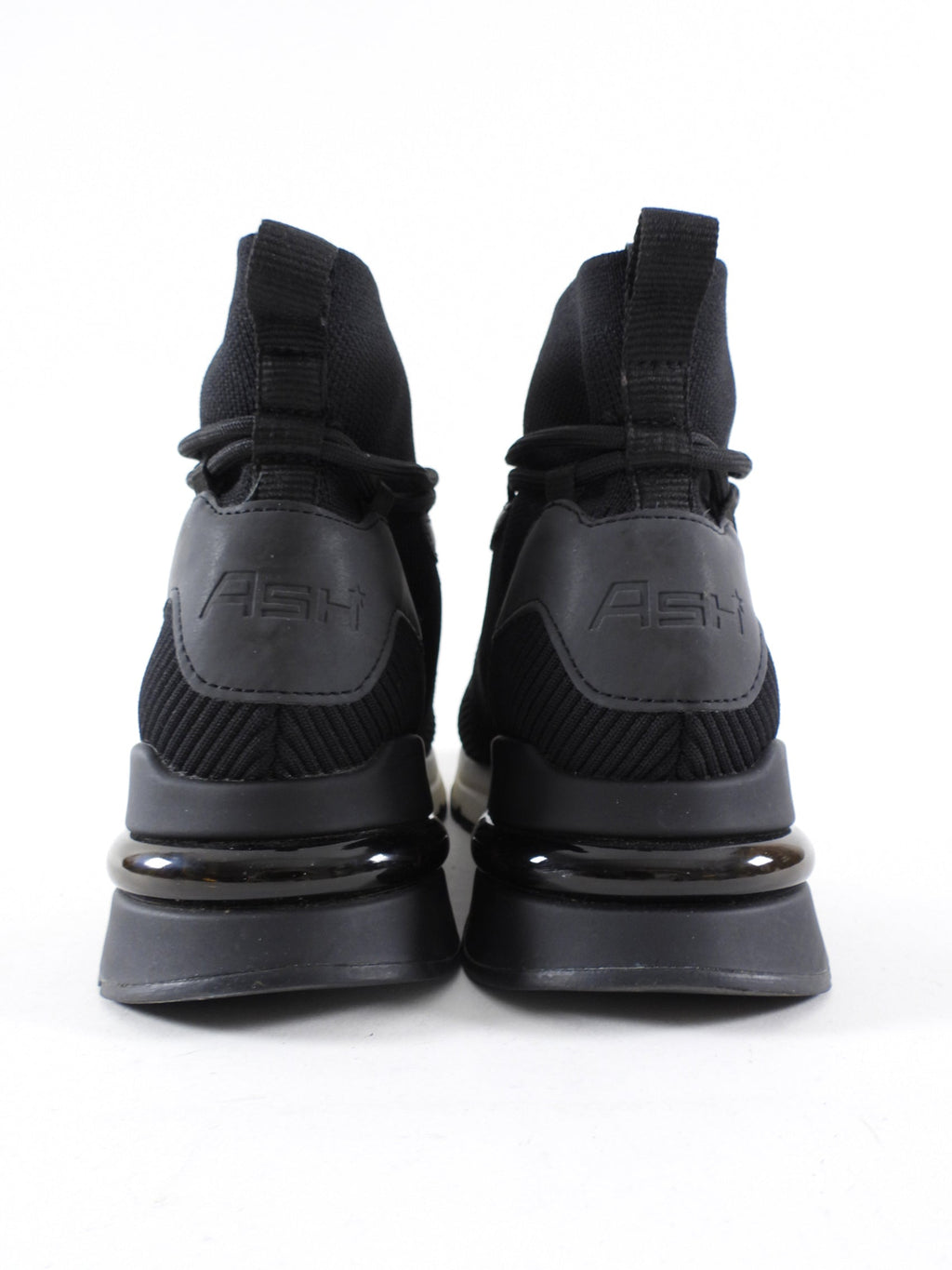 ASH Black Stretch Sock Ankle Sneakers - 40