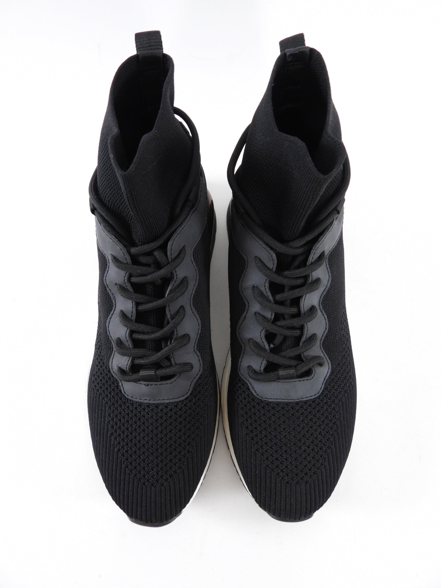 ASH Black Stretch Sock Ankle Sneakers - 40