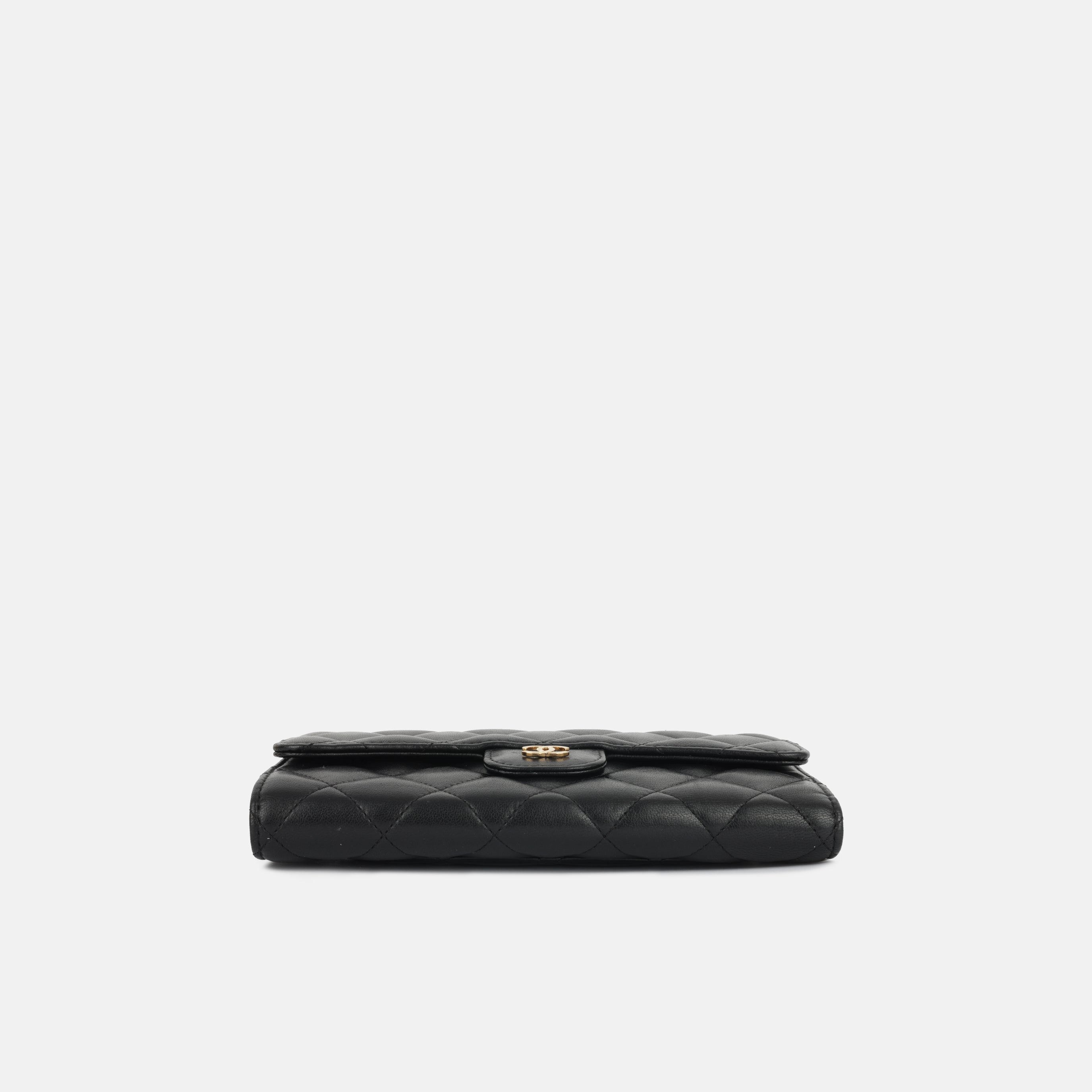 Chanel Classic Flap Wallet - Black