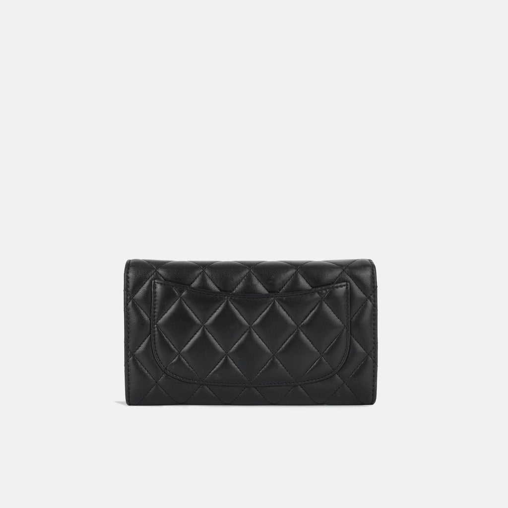 Chanel Classic Flap Wallet - Black