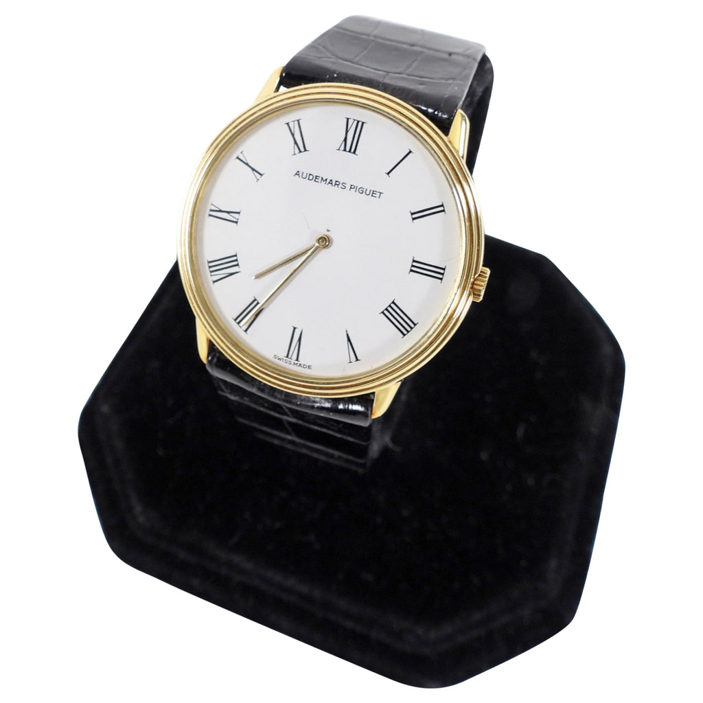 Audemars Piguet Vintage 1989 18k Gold 31mm Classic Wrist Watch
