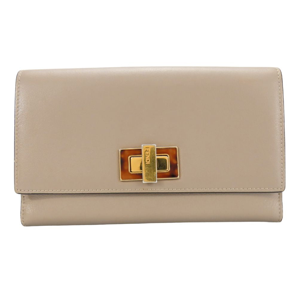 Fendi Peekaboo Leather Wallet