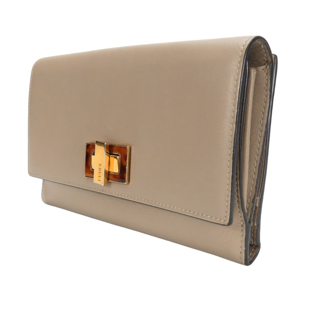 Fendi Peekaboo Leather Wallet