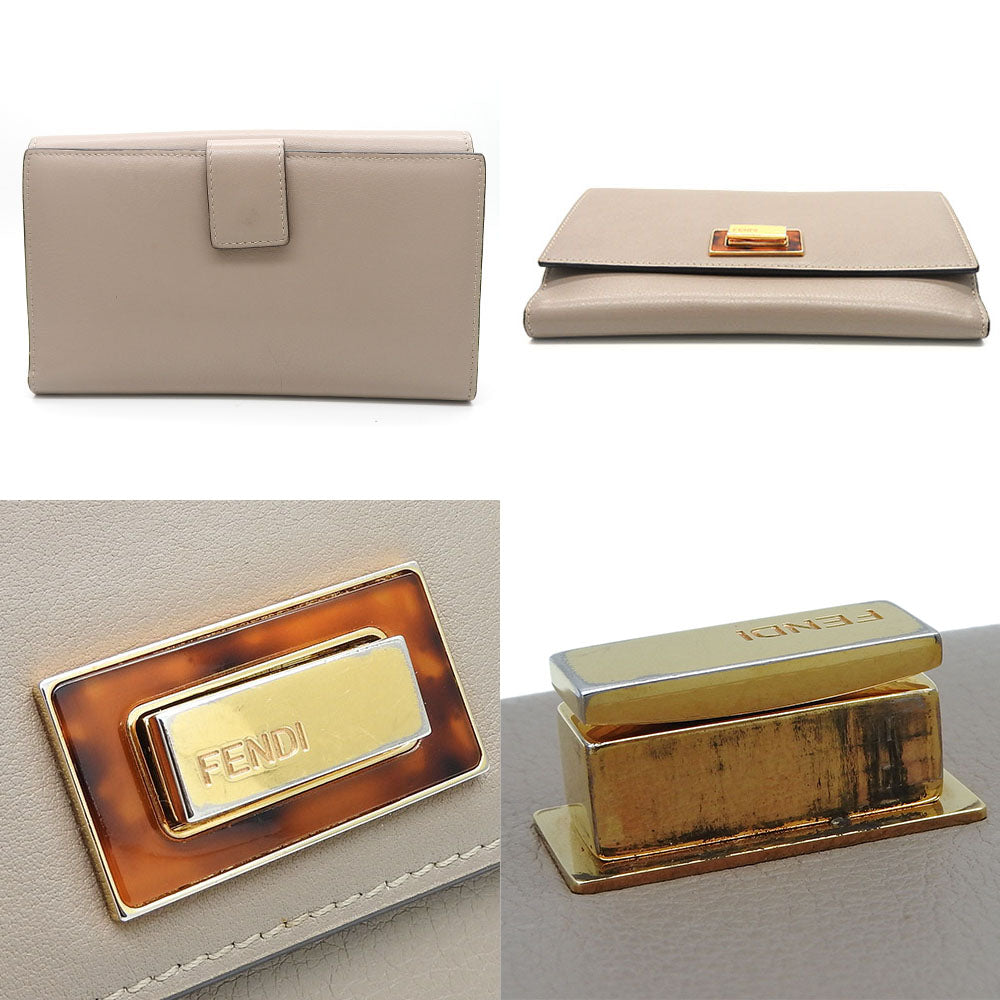 Fendi Peekaboo Leather Wallet