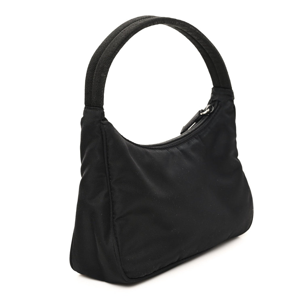 Tessuto Nylon Sport Mini Shoulder Bag Black