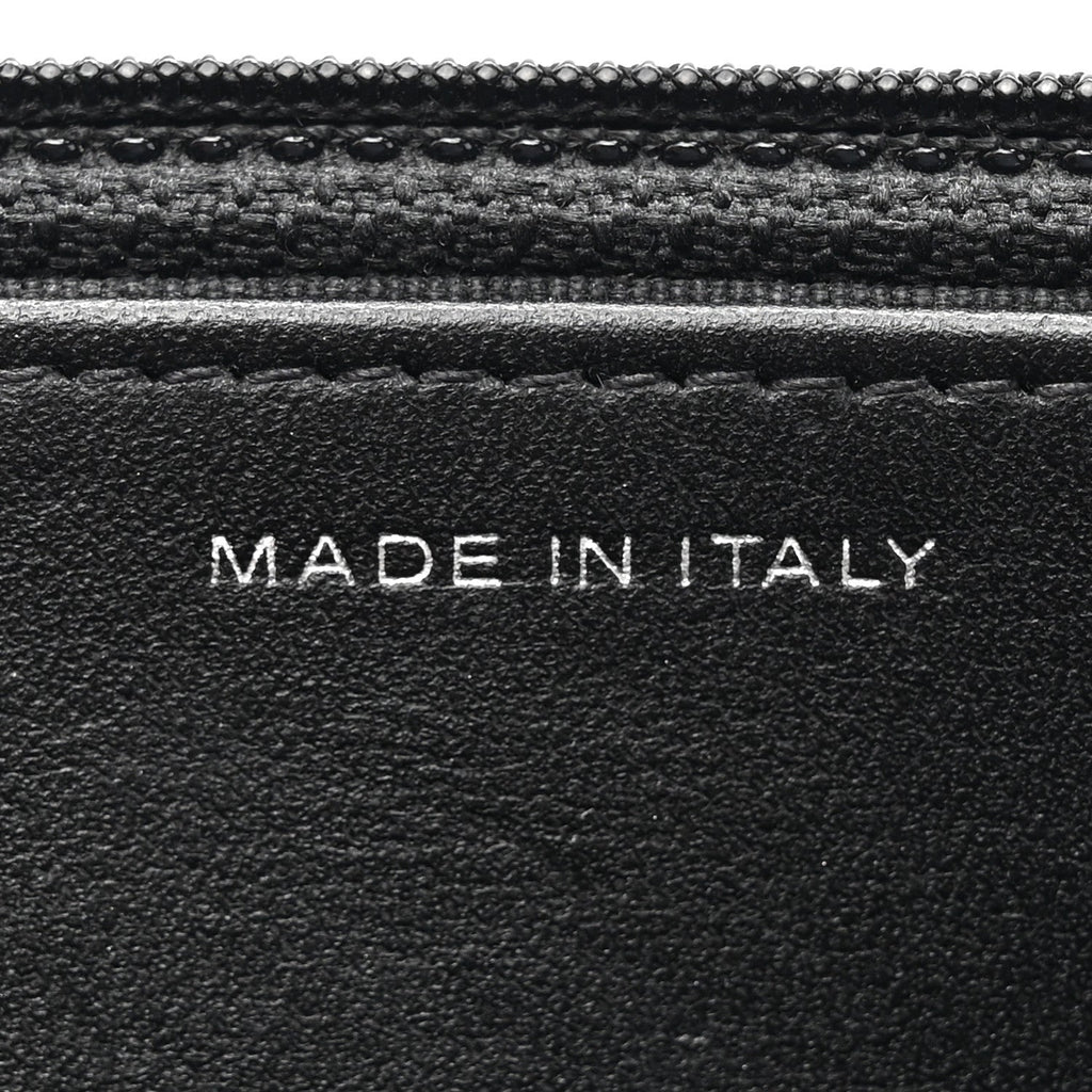 Aged Calfskin Chevron Quilted Reissue Wallet On Chain WOC So Black