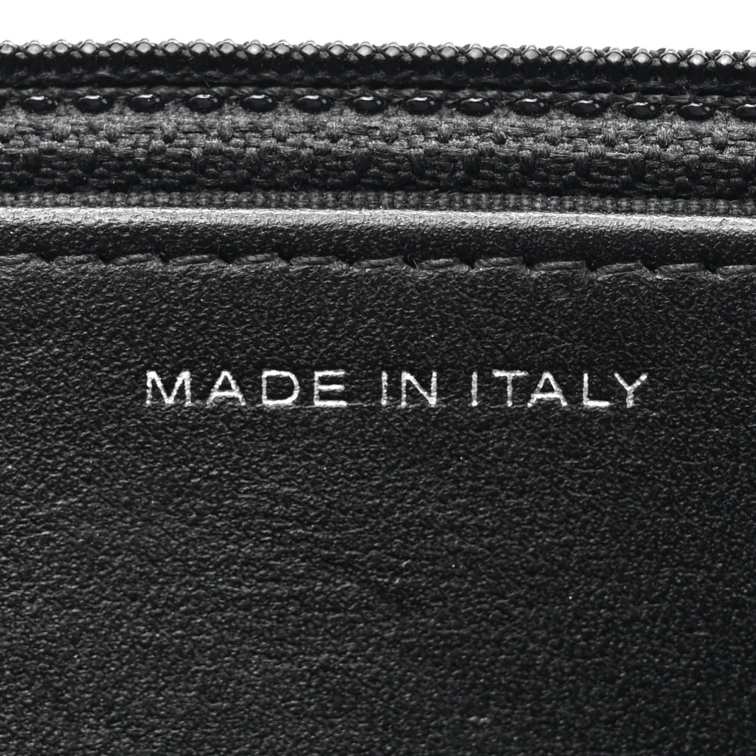 Aged Calfskin Chevron Quilted Reissue Wallet On Chain WOC So Black
