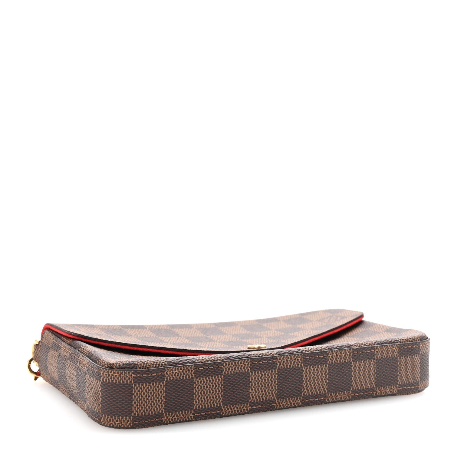 Damier Ebene Pochette Felicie Chain Wallet