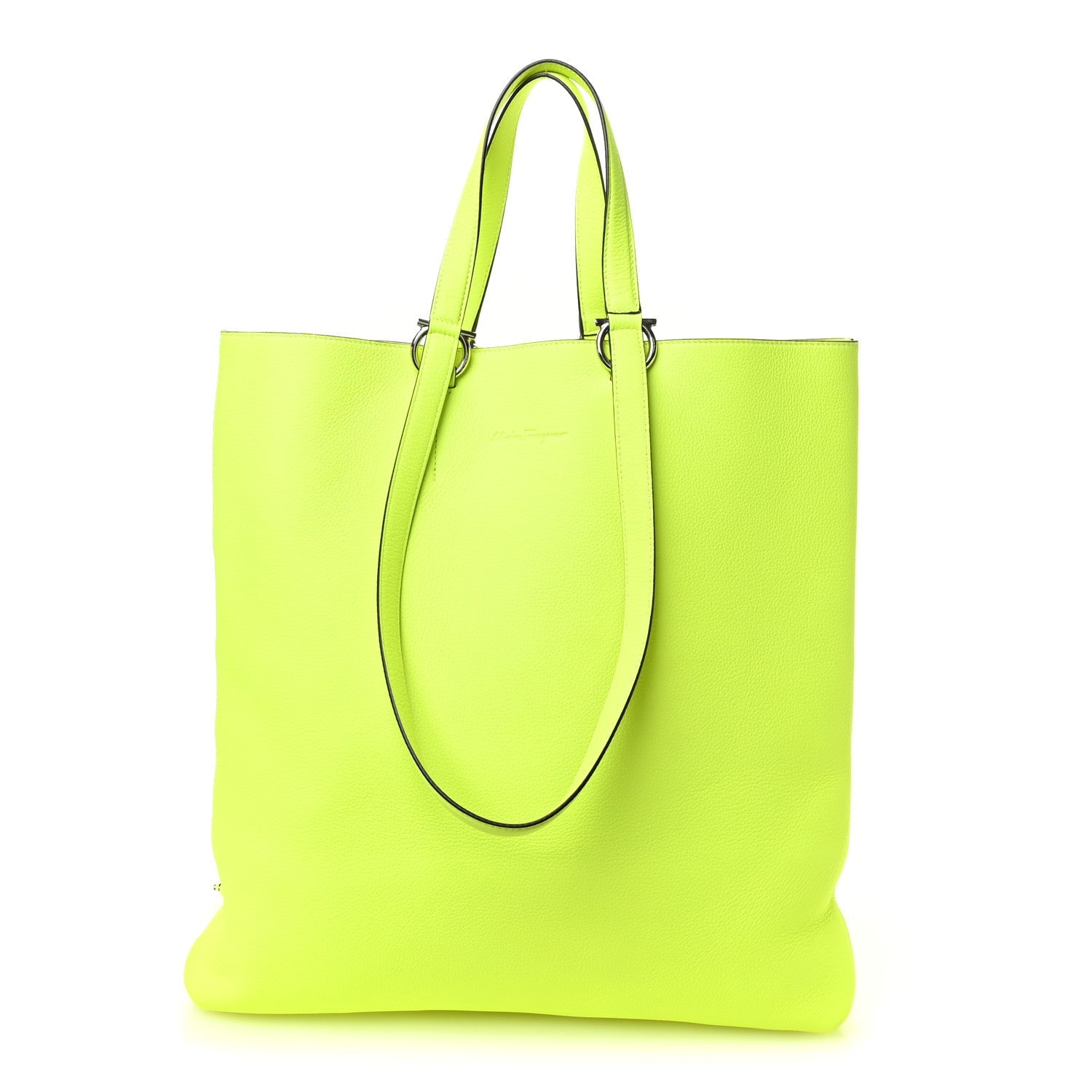 Calfskin Gancini Anchor Tote Tennis