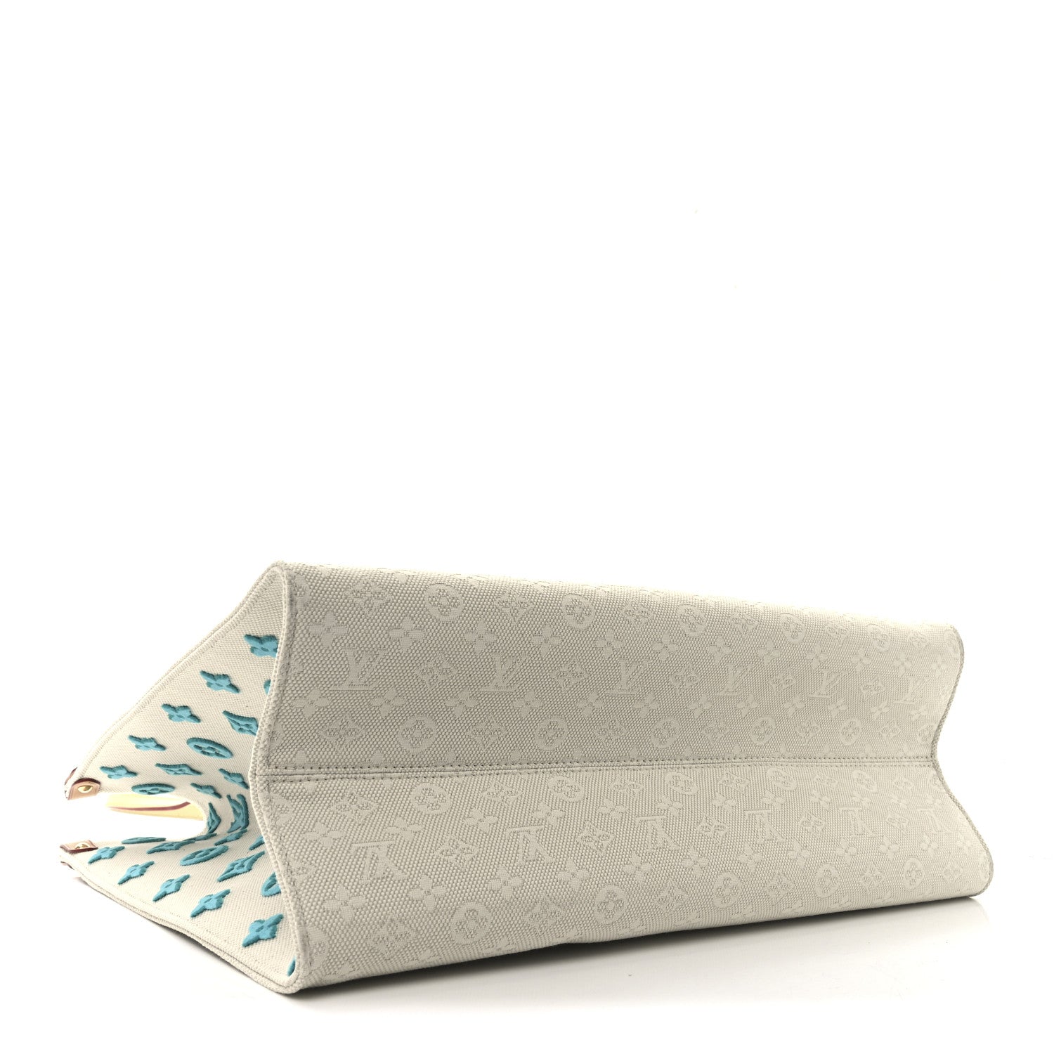 Jacquard Embroidered Tufted Monogram Mykonos Onthego GM