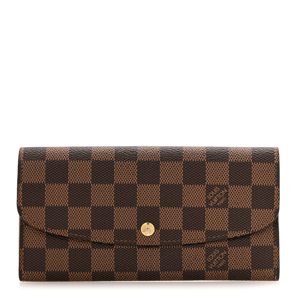 Damier Ebene Emilie Wallet