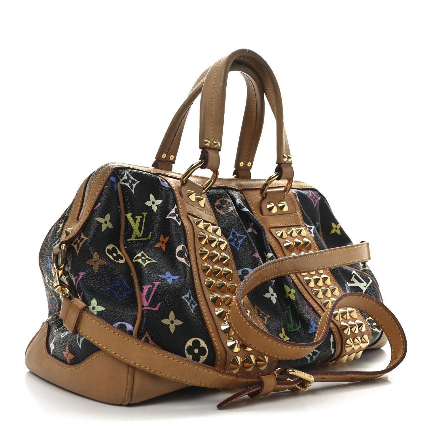 Monogram Multicolor Courtney MM Black