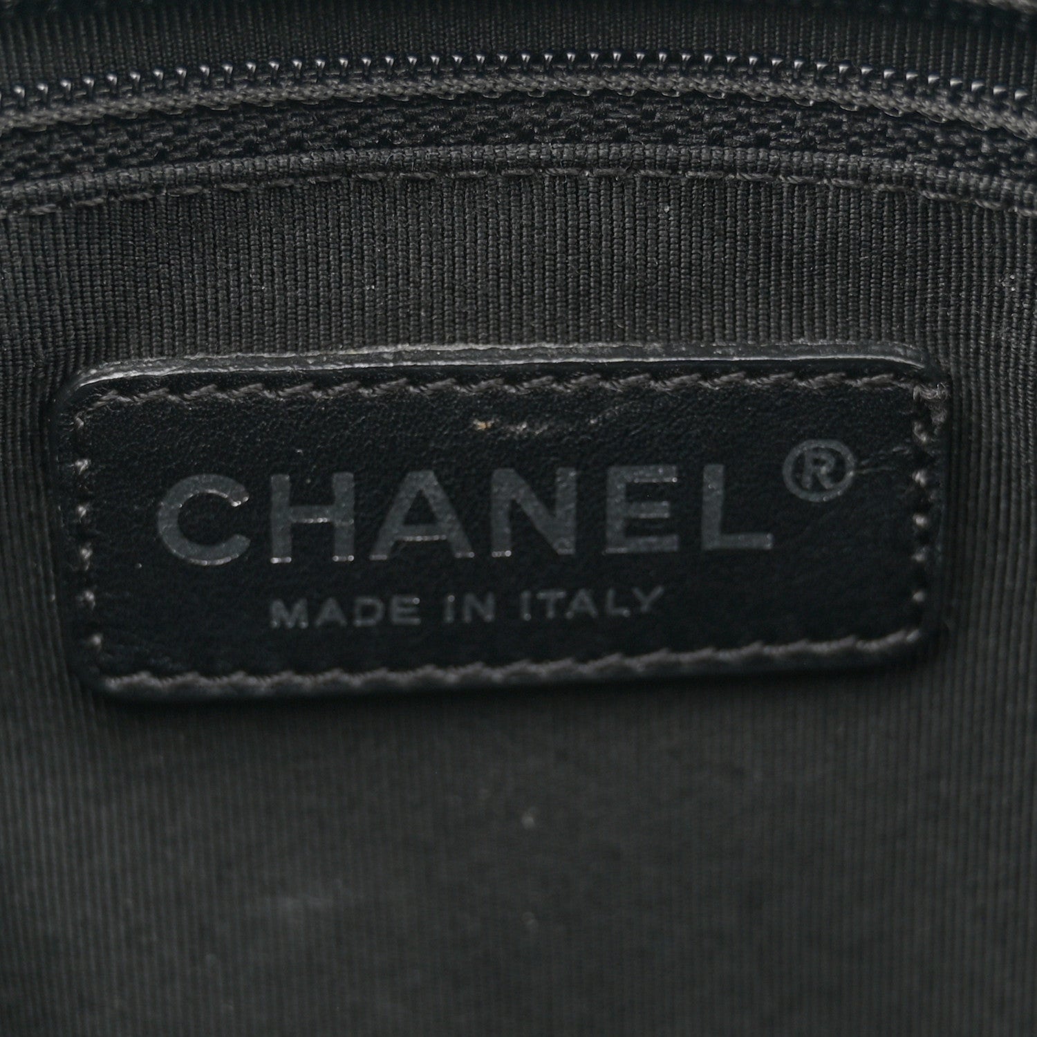 Patent Quilted Grand Shopping Tote GST Black