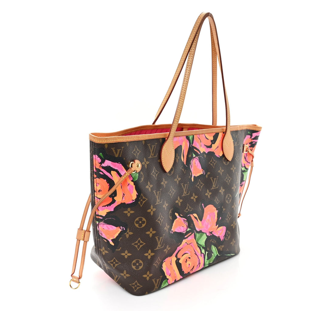 Monogram Roses Neverfull MM