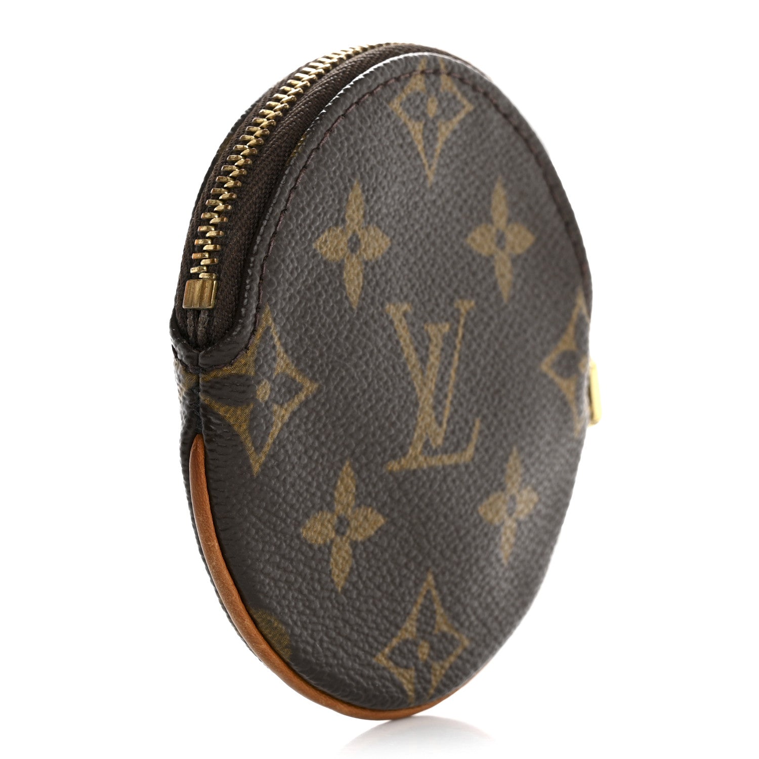 Monogram Round Coin Purse
