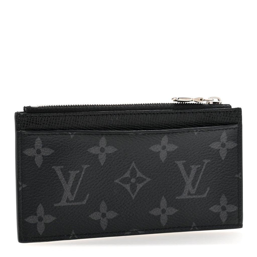 Monogram Eclipse Taiga Coin  Holder