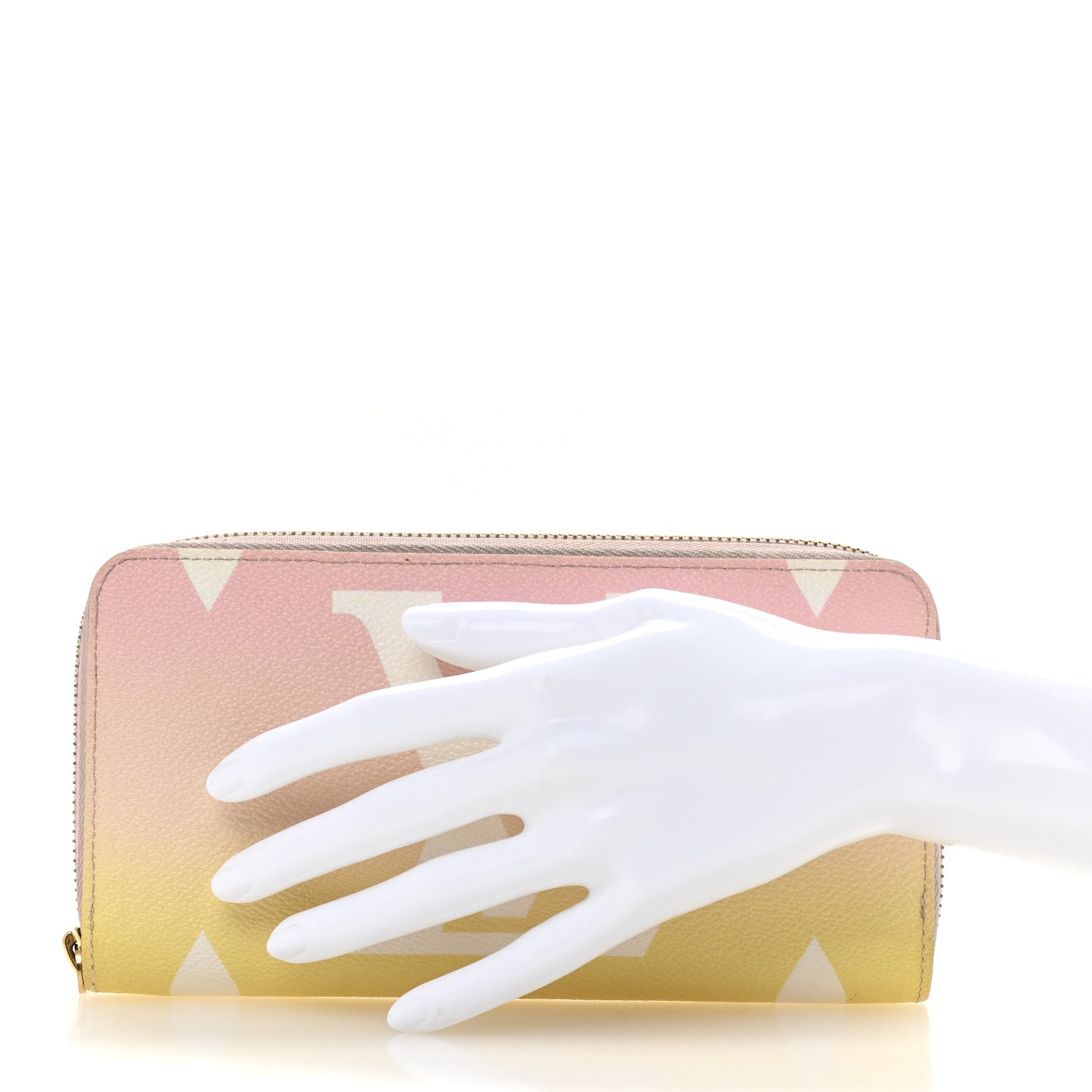 Monogram Giant By The Pool Zippy Wallet Light Pink