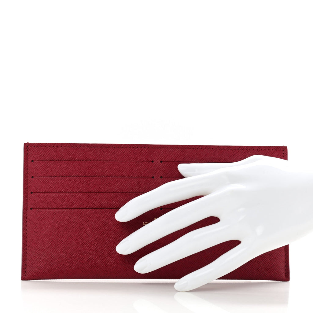 Calfskin Felicie  Holder Insert Fuchsia