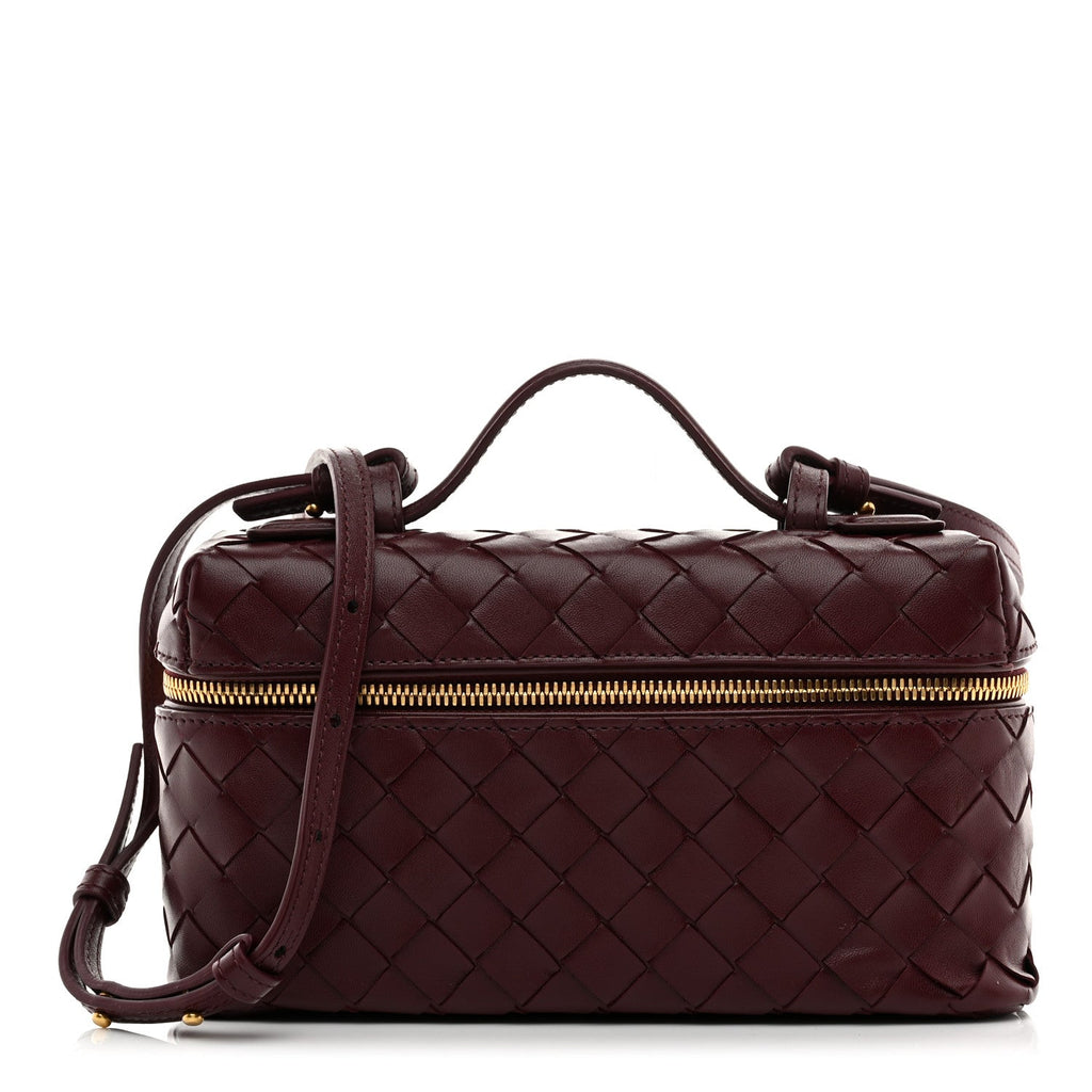 Nappa Intrecciato Bang Bang Vanity Case Barolo