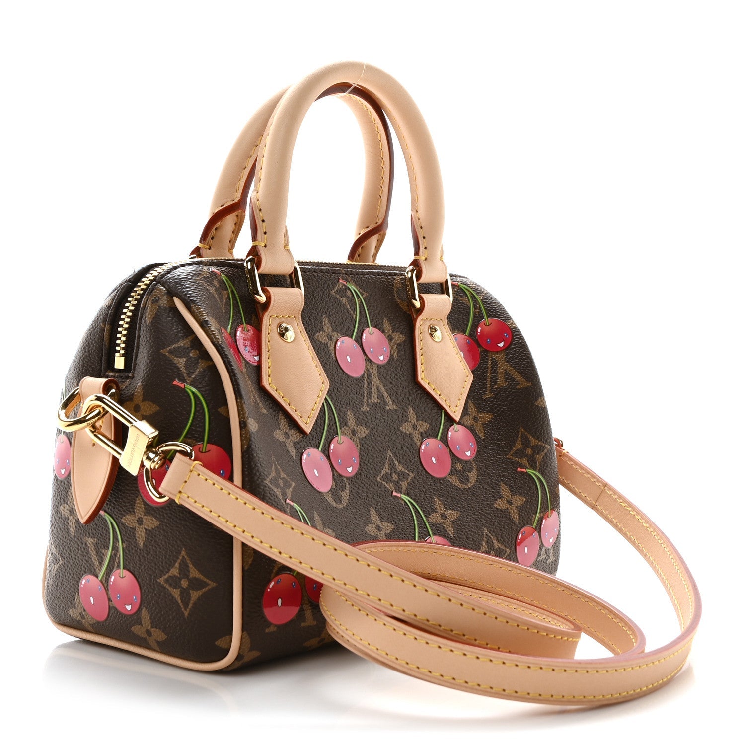 LV X TM Monogram Cerises Speedy Bandouliere 20