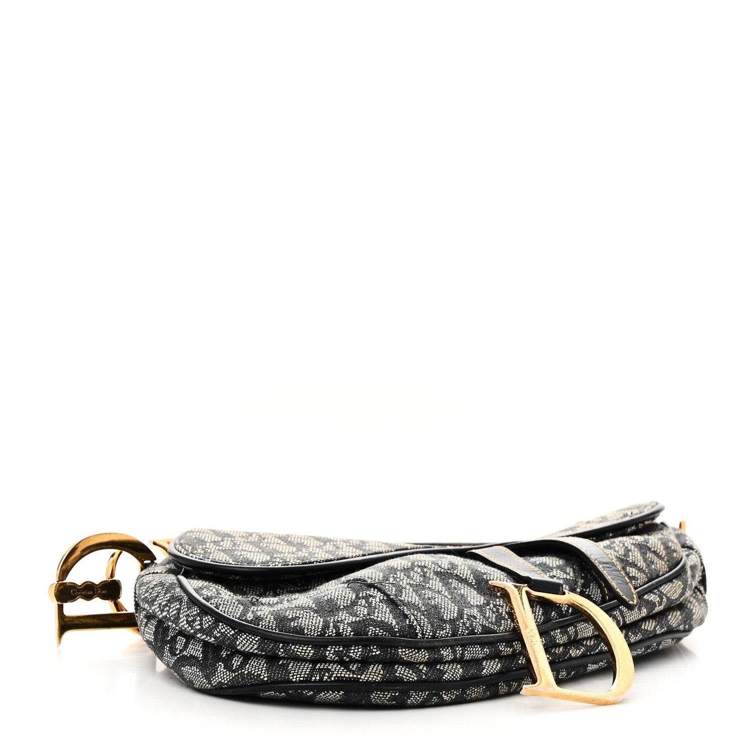 Monogram Saddle Bag Blue