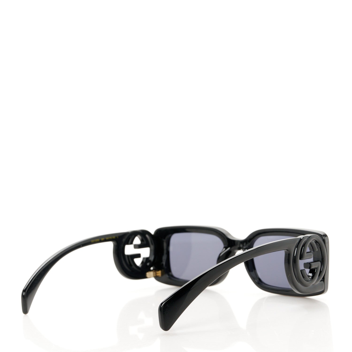 Acetate Chaise Rectangler Frame Sunglasses GG1325S Black