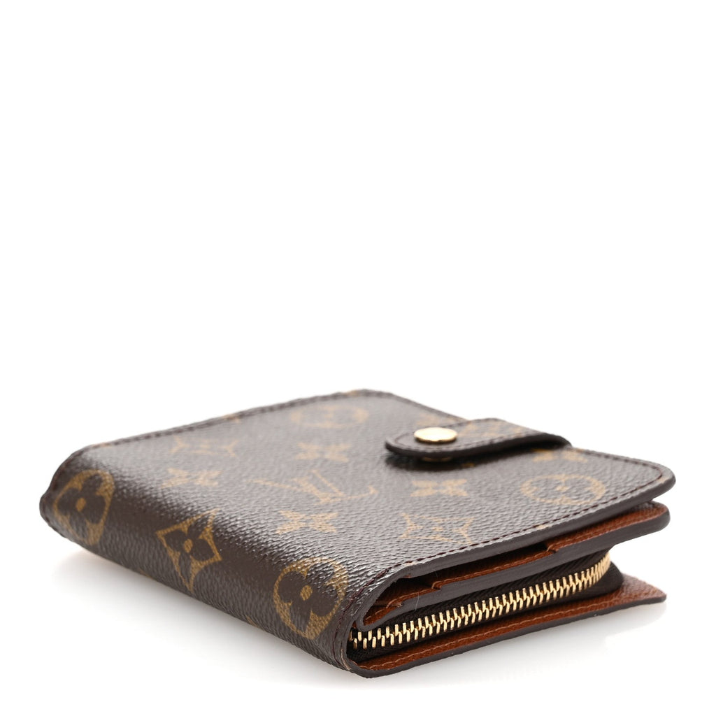 Monogram Compact Zippe Zipped Wallet