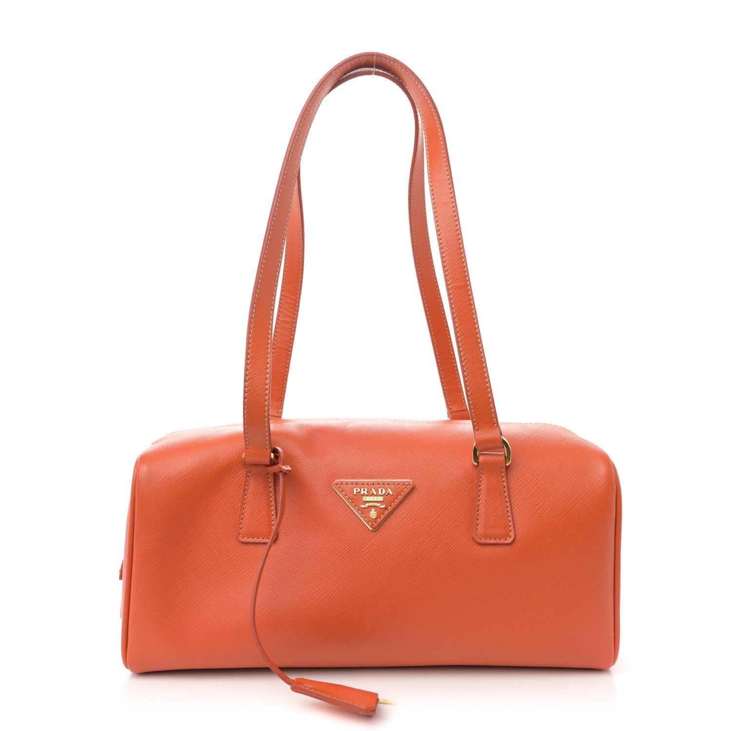 Saffiano Lux Bauletto Papaya