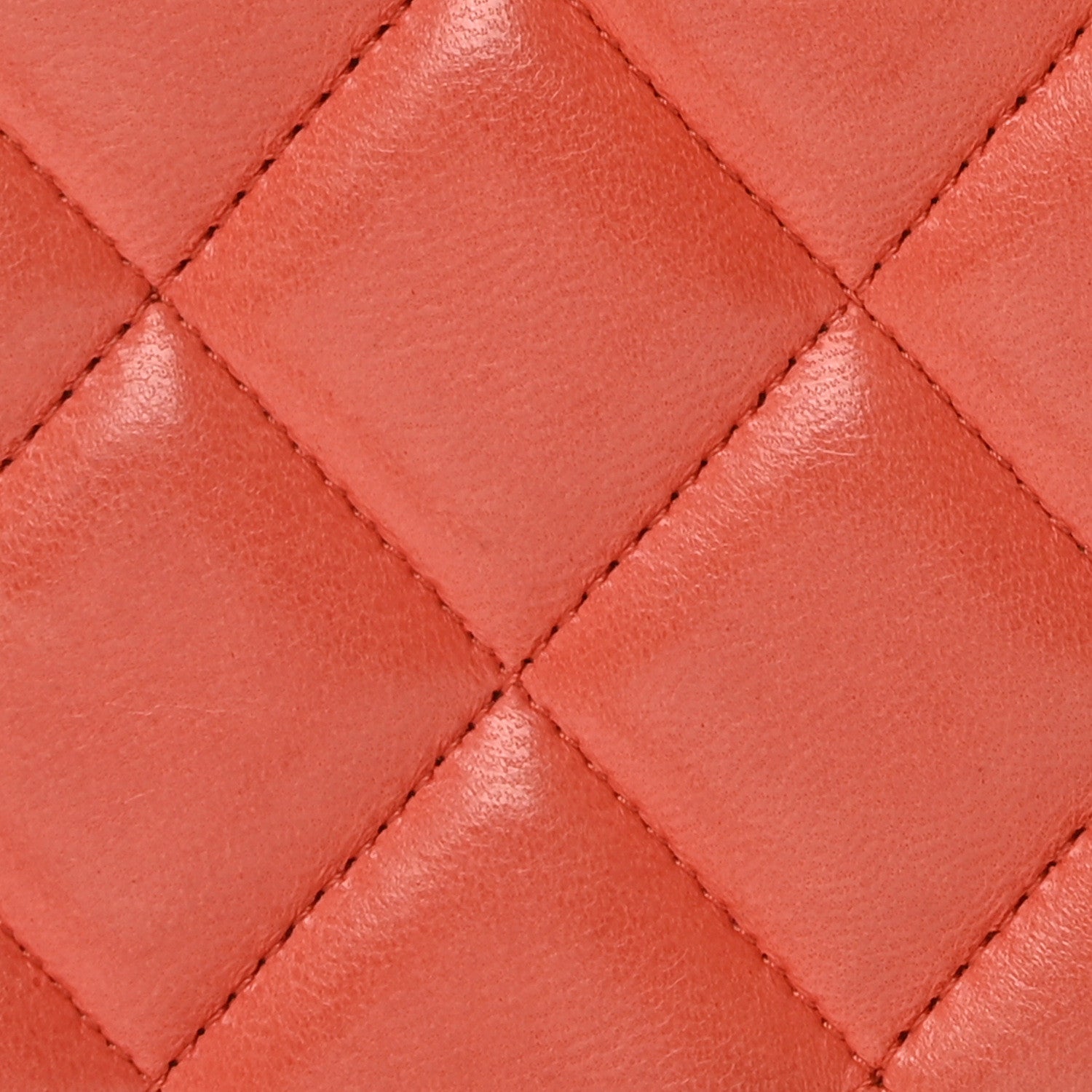 Lambskin Quilted Maxi Single Flap Red