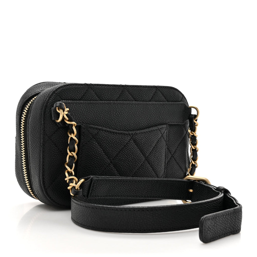 Caviar Waist Bag Black