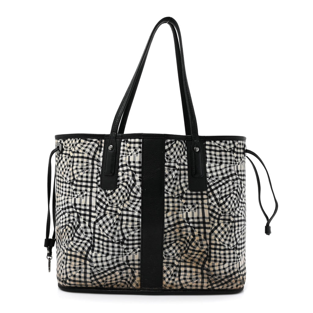 Visetos Medium Liz Reversible Shopper Tote Black