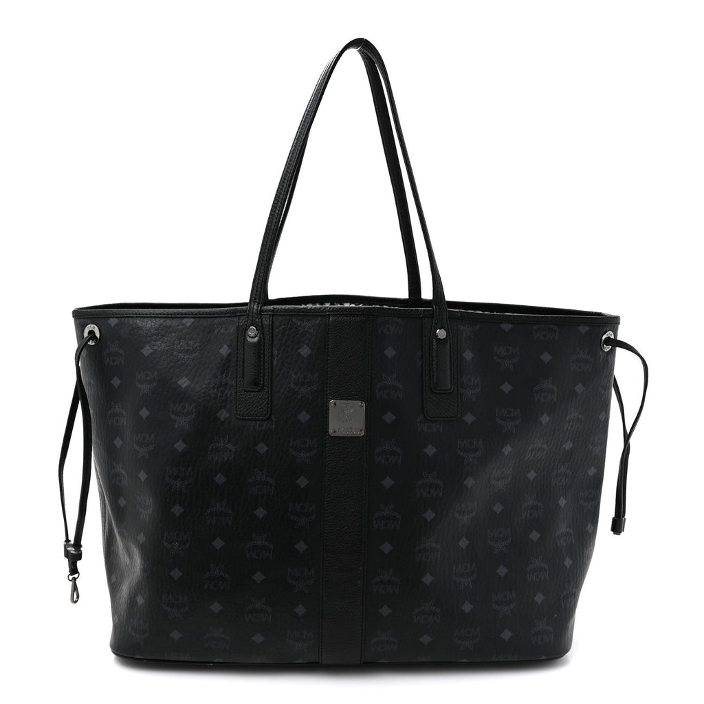 Visetos Large Liz Reversible Shopper Tote Black