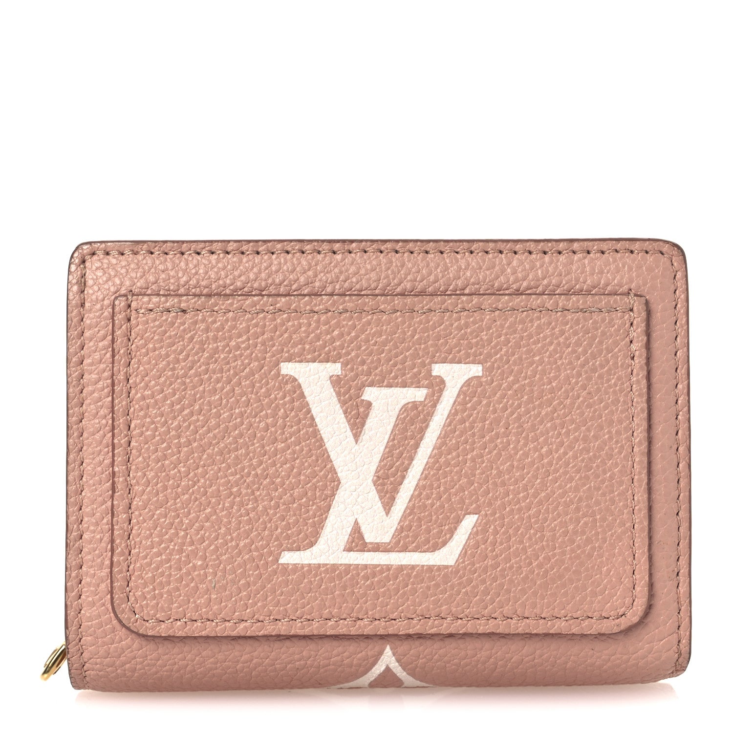 Empreinte Monogram Giant Clea Wallet Rose Trianon Creme