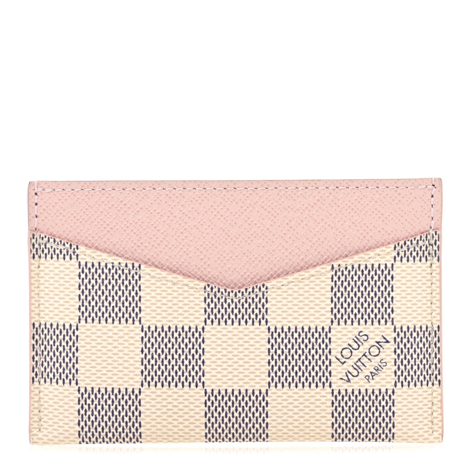 Damier Azur Daily  Holder Rose Ballerine