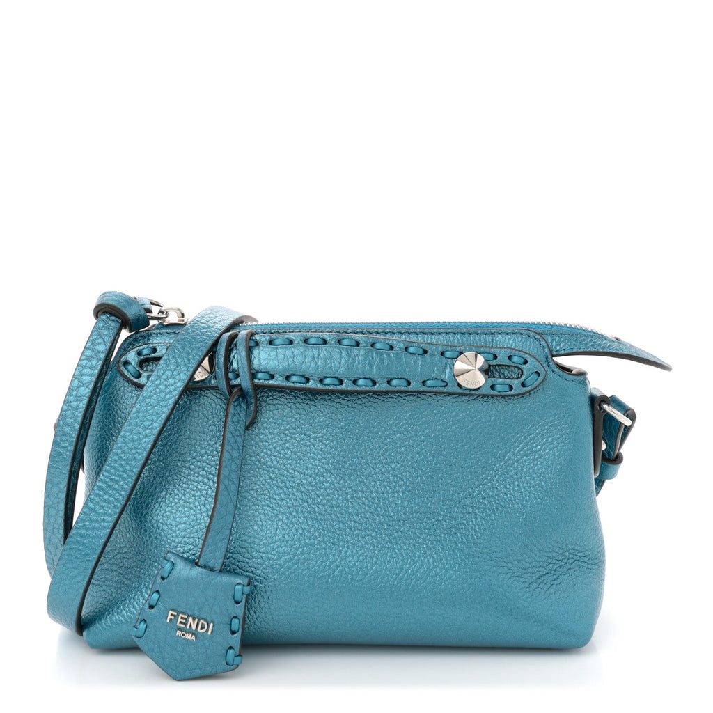 Cuoio Romano Selleria Sintetica Tape Stitch Mini By The Way Boston Bag Laguna