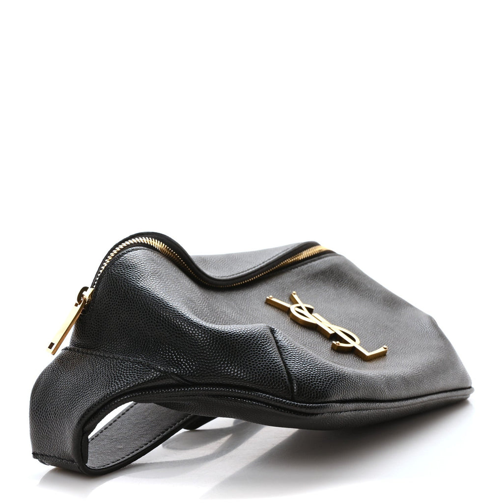 Grain De Poudre Monogram Belt Bag Black
