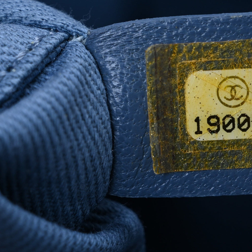 Canvas Small Deauville Tote Denim Blue