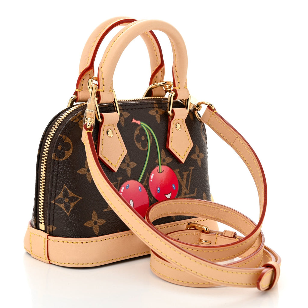LV X TM Monogram Cerises Nano Alma
