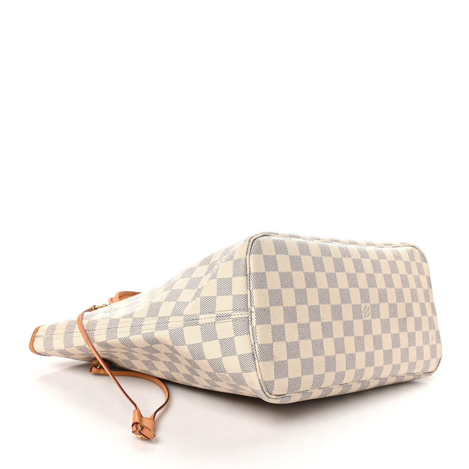 Damier Azur Neo Neverfull MM Rose Ballerine