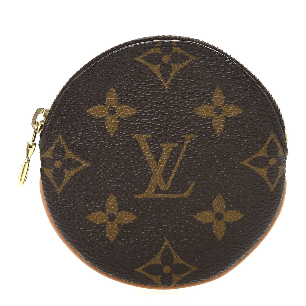 Monogram Round Coin Purse