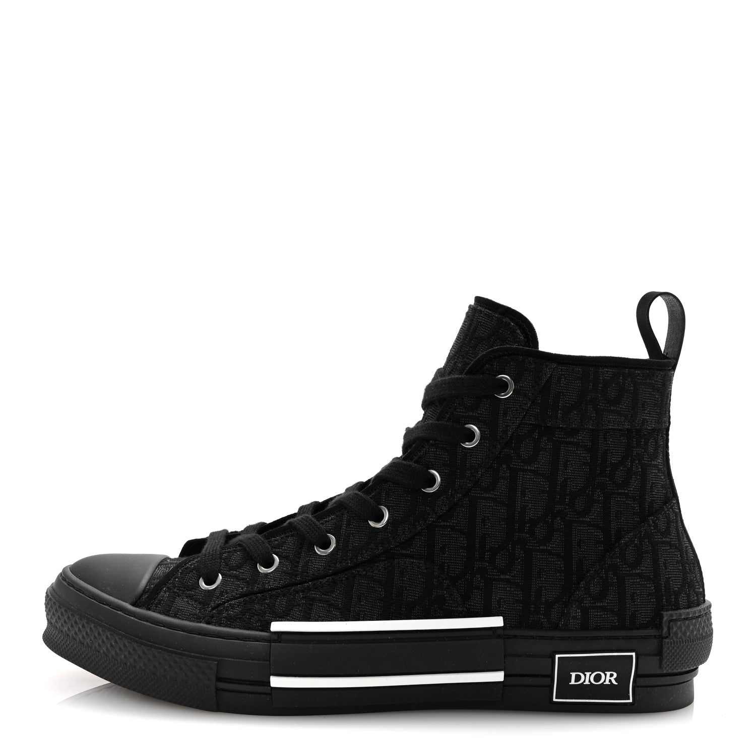 Maxi Oblique Mens B23 High Top Sneakers 43 Black