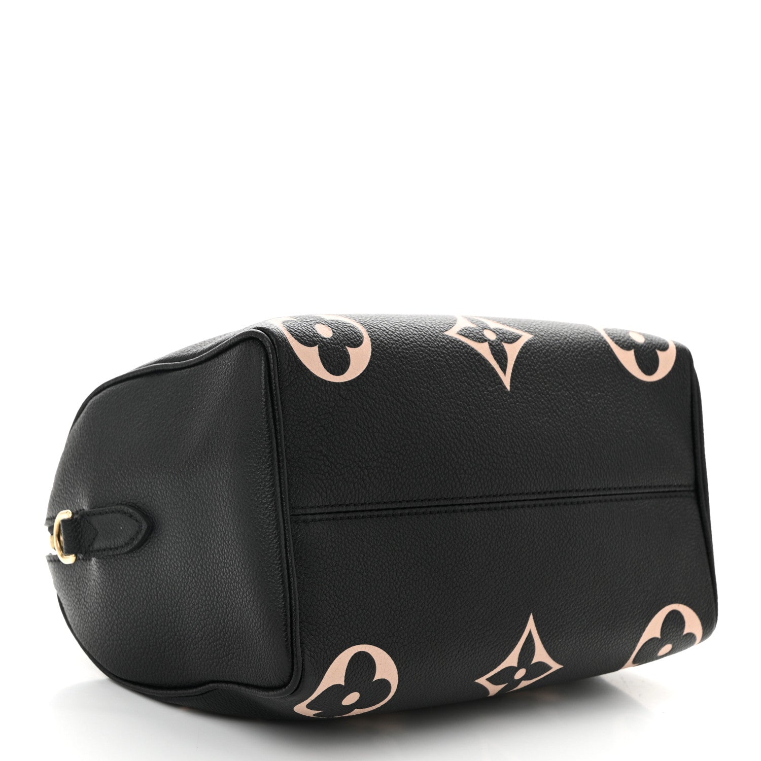 Empreinte Monogram Giant Speedy Bandouliere 25 Black Beige